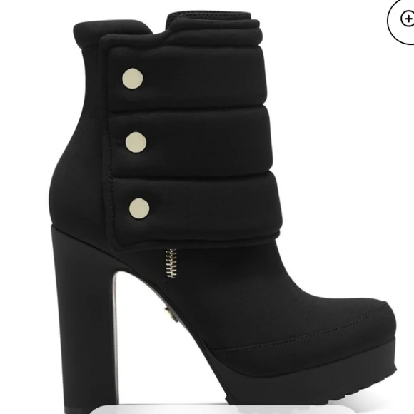 Thalia Sodi Charlie Booties Black -7.5 - Picture 2 of 8